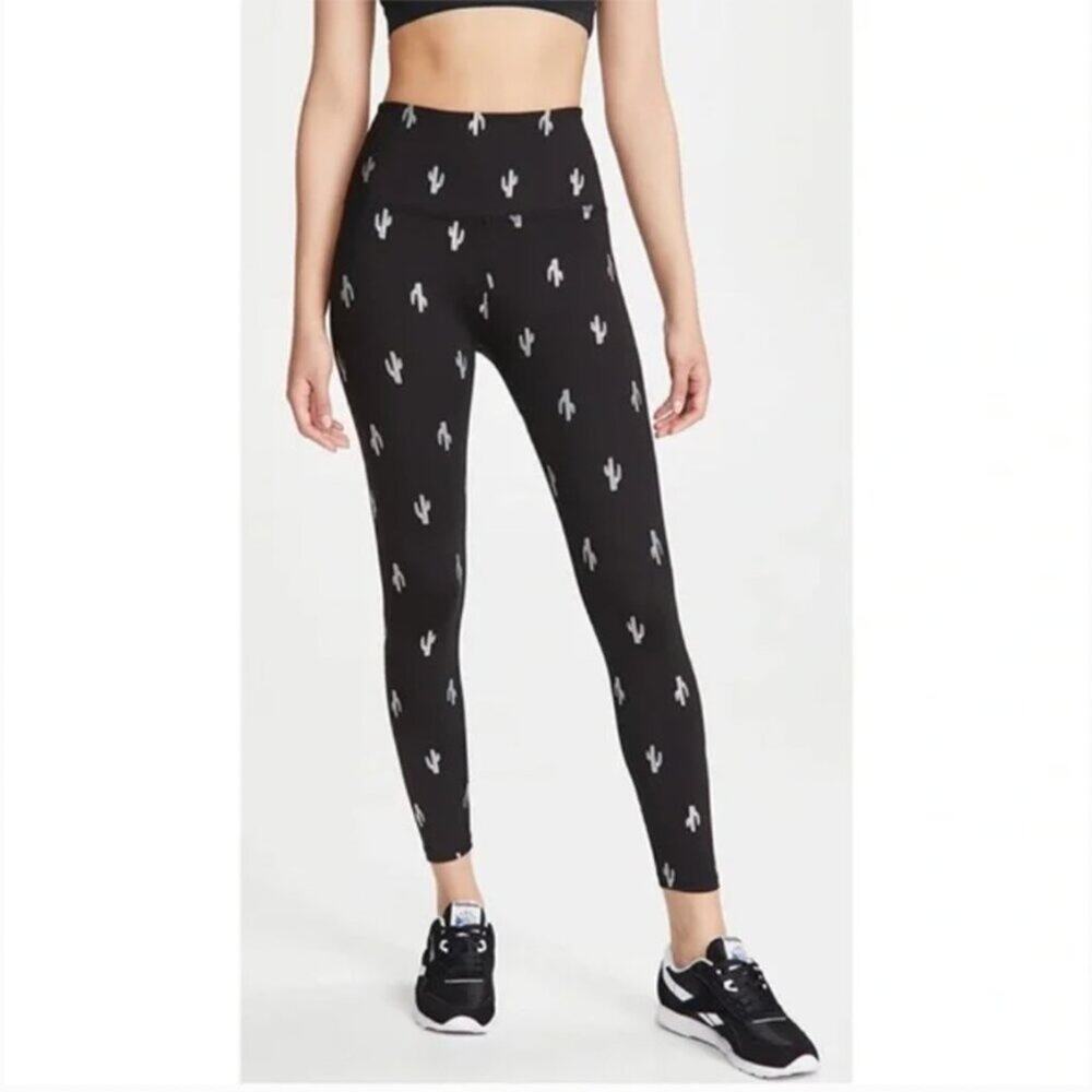 Beyond Yoga Cactus Print High Waisted 7/8 Leggings